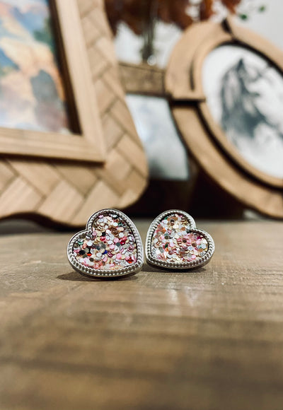 Heart Stud Earring