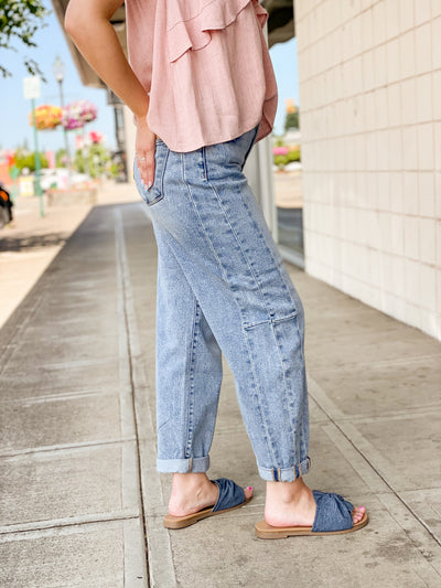 Oaklyn  Barrel Jean