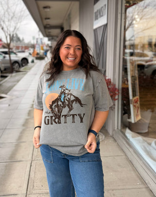 Long Live Gritty Oversized Tee