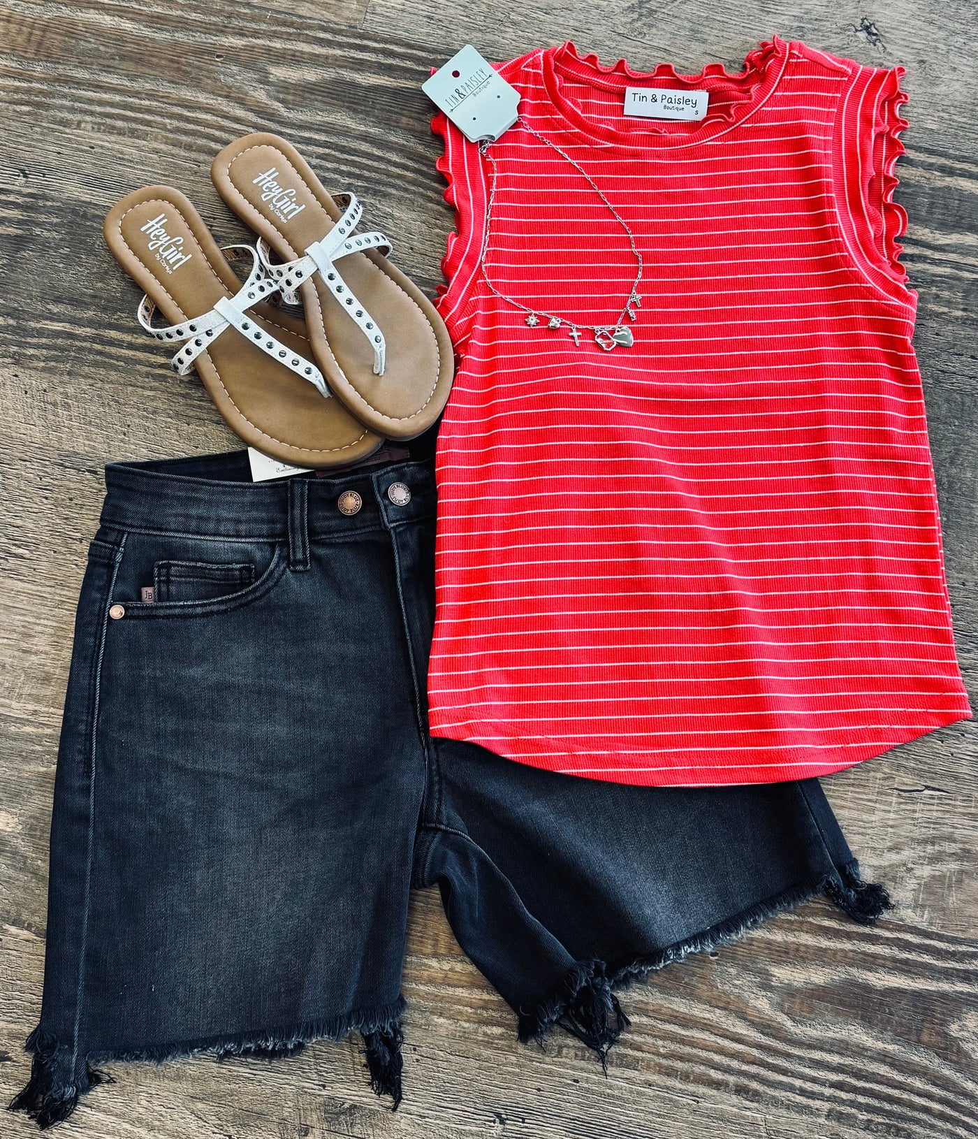 Denny Ruffle Tank