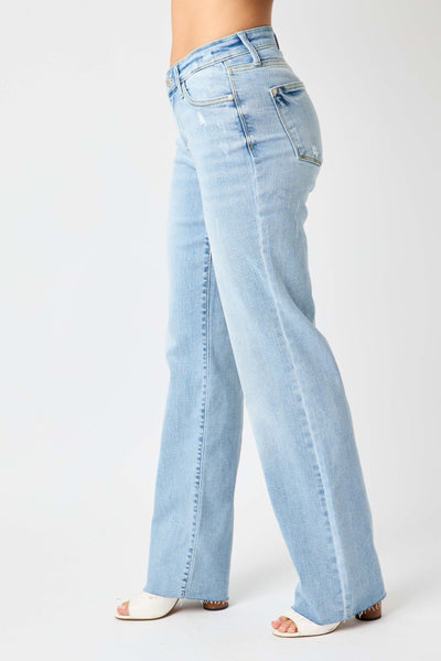 Heather Wide Leg Jeans