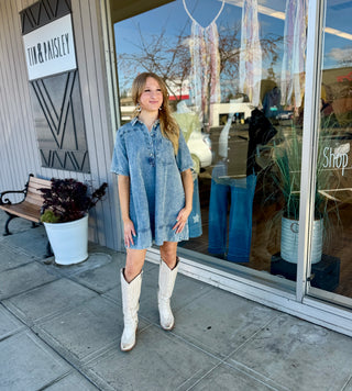 Darla Denim Dress