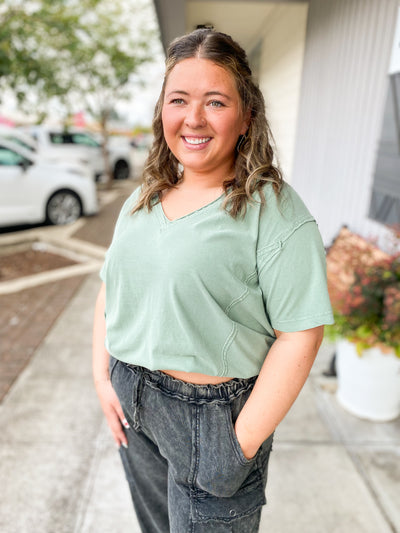 Kelsey V-Neck Tee
