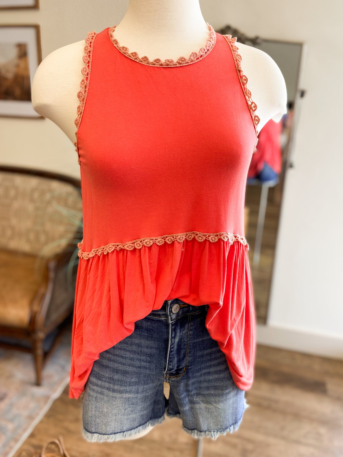 Sage Rose Tank