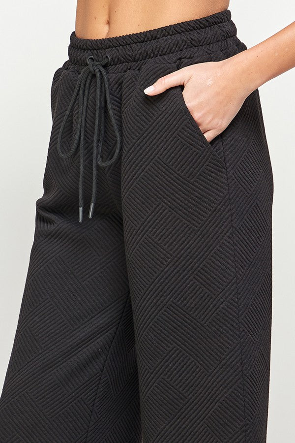 Claire Cropped Wide Pants