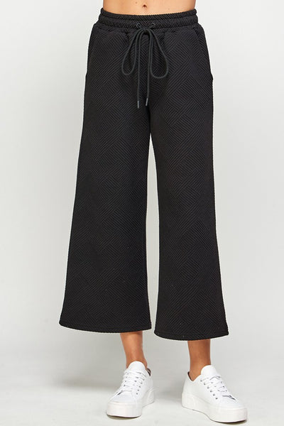 Claire Cropped Wide Pants