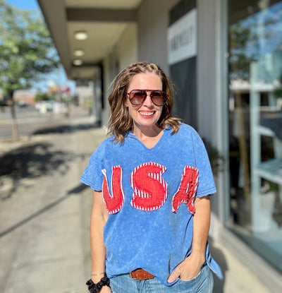 USA Patch Top