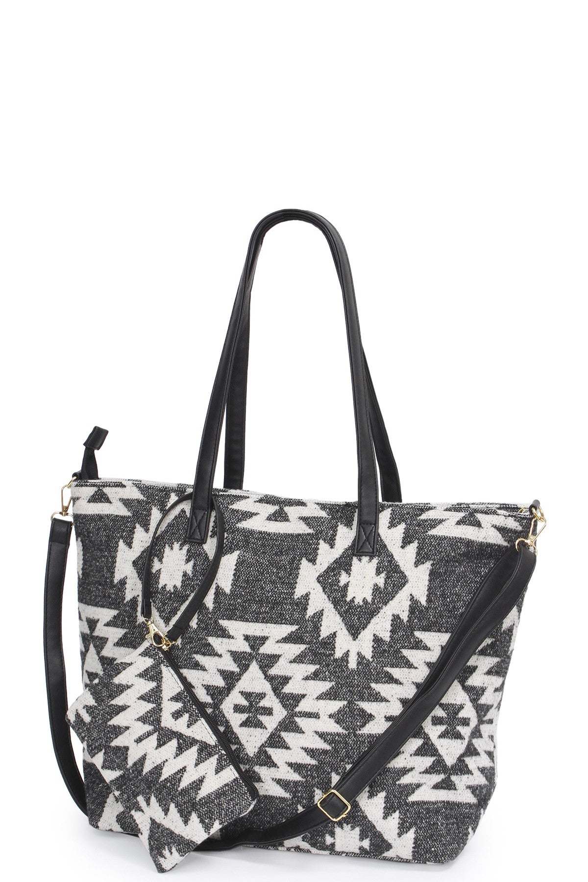 Aztec Pattern Tote Bag