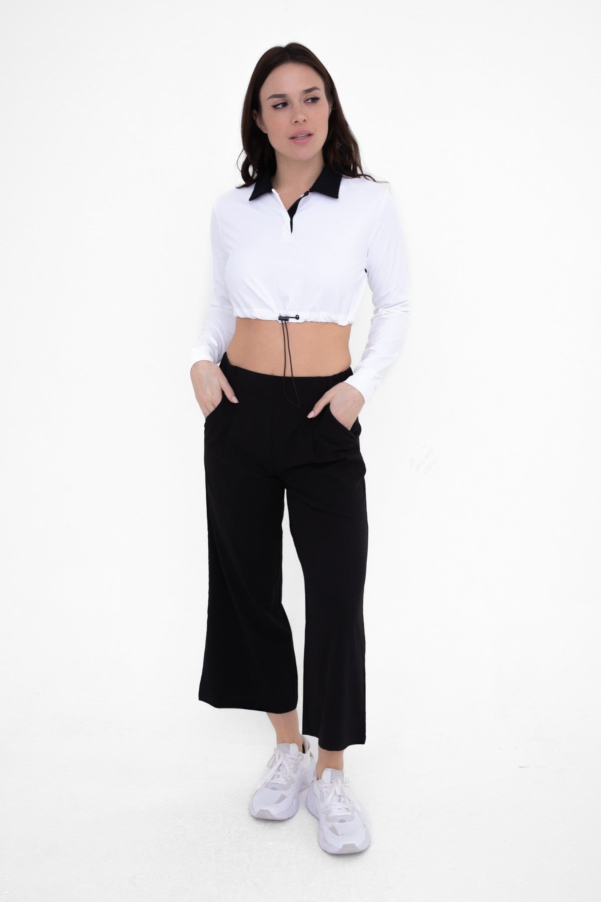 Natalie Crop Tech Pants