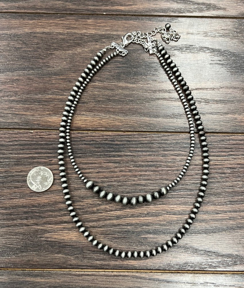 2-strand Navajo Pearl Necklace