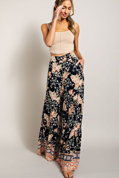 Ava Floral Printed Pants