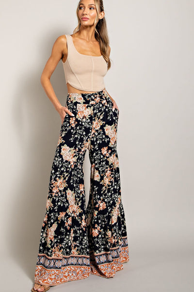 Ava Floral Printed Pants