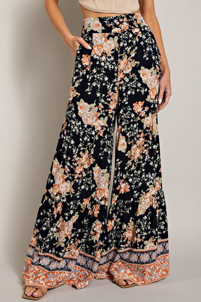 Ava Floral Printed Pants