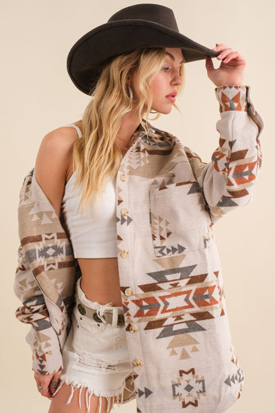 Ayesha Western Shirt Jacket
