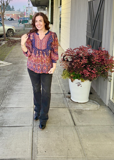 Millie 3/4 Sleeves Blouse