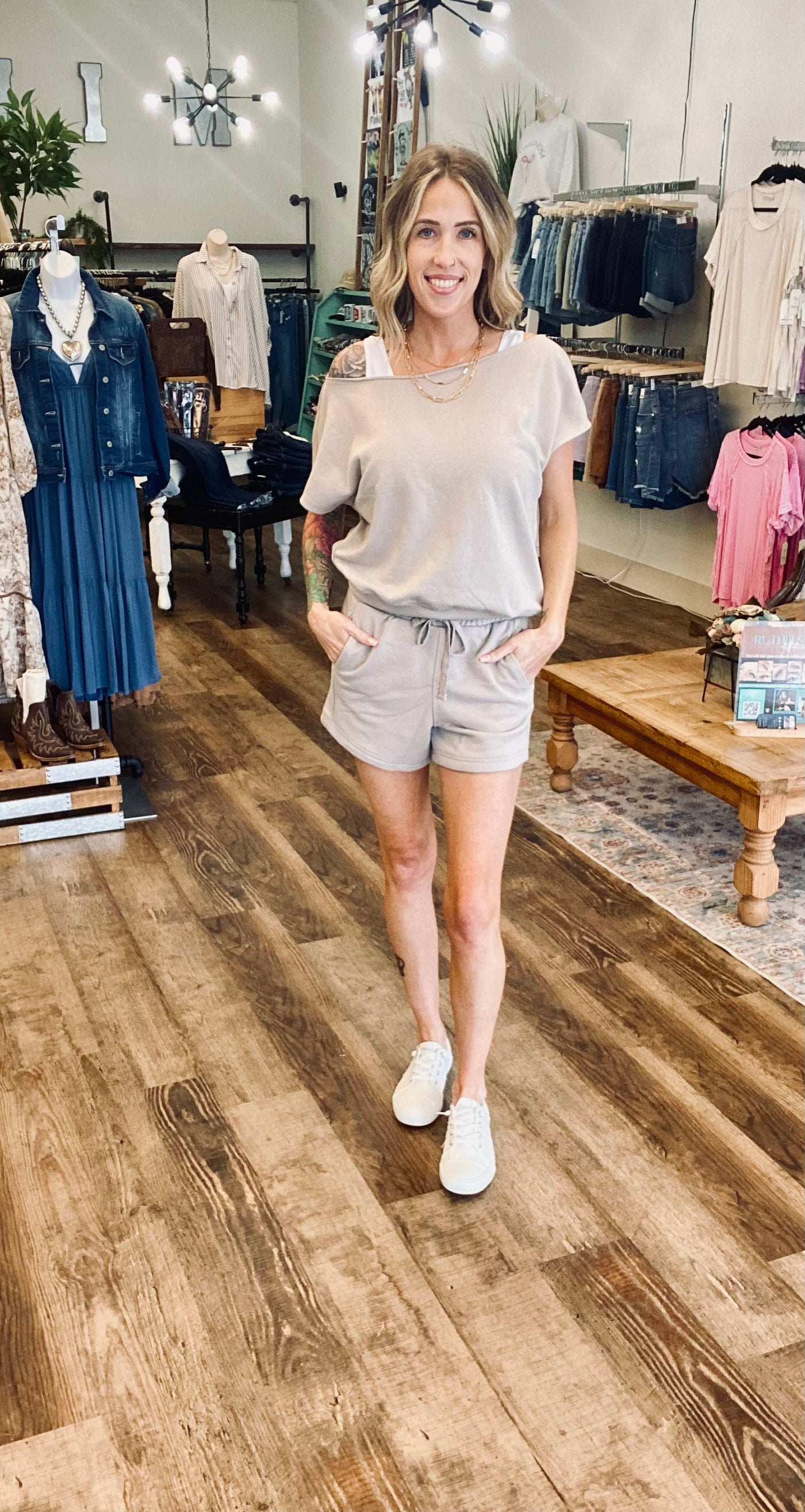 Jackson Off Shoulder Pullover