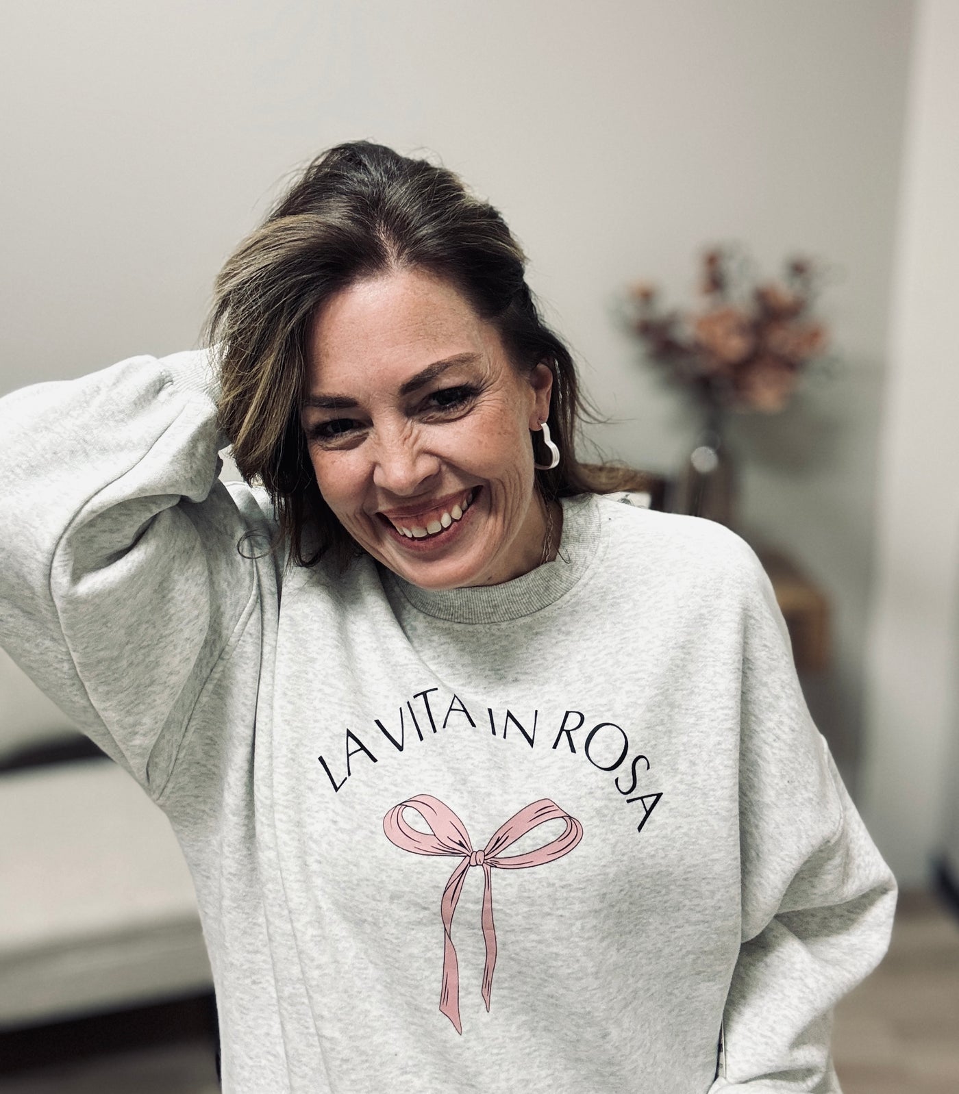 Adeline Bow Sweatshirt