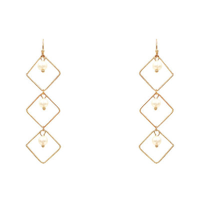 Geometric Dangle Earrings