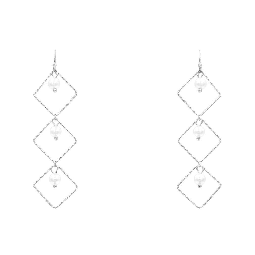Geometric Dangle Earrings