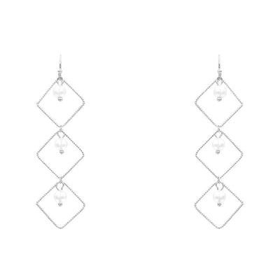 Geometric Dangle Earrings
