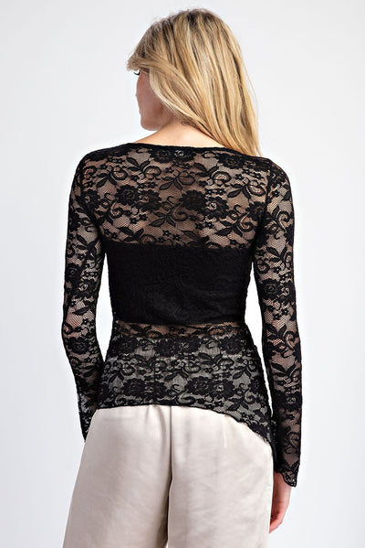 Cover Me In Lace Top