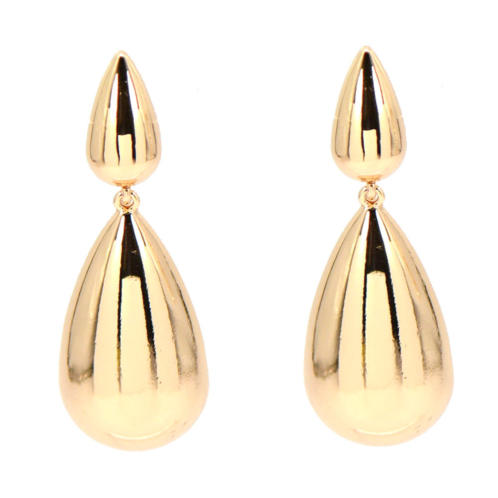 Double Teardrop Earrings