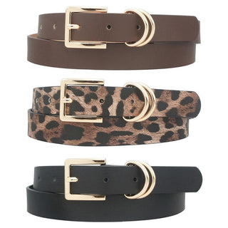 Everyday Chic Double Loop Buckle Belt