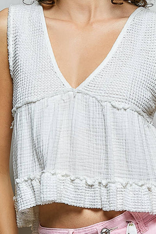 Flora Crop Tank