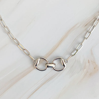 Equestrian Chain Necklace