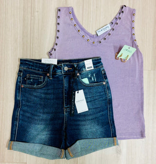 Aurora Cuffed Shorts