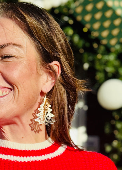 Christmas Tree Earring