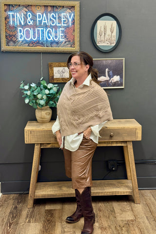 The Willow Sweater Poncho