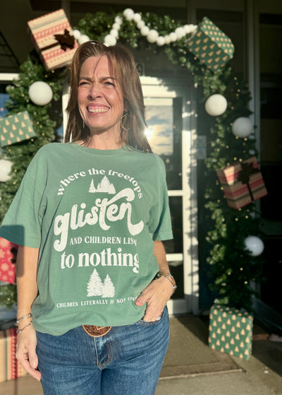 Tree Tops Glisten Tee