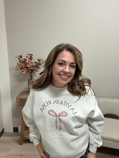 Adeline Bow Sweatshirt