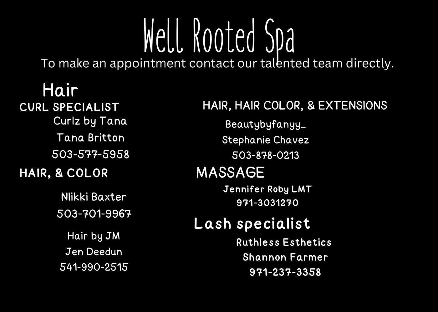 Well Rooted Spa Aurora