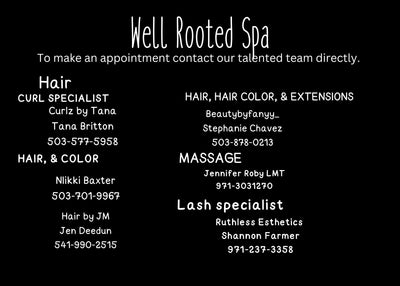 Well Rooted Spa Aurora