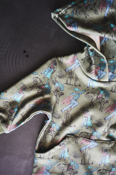 Saddle Super Hero Baby Hoodie