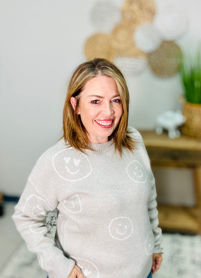 Because I Am Happy Sweater