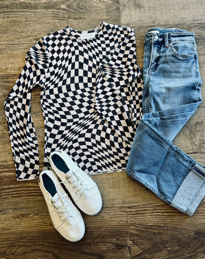 Check Mate Mesh Top
