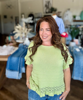 Calico Crochet Sweater