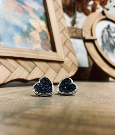 Heart Stud Earring
