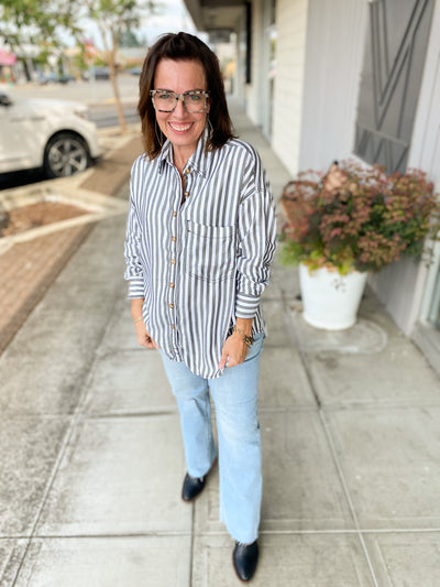 Pin Stripe Blouse