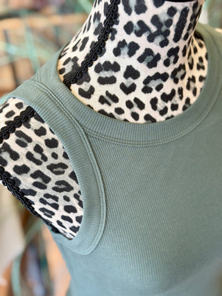 Hannah Ribbed Tank