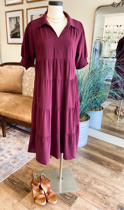 Plum Ready Dress