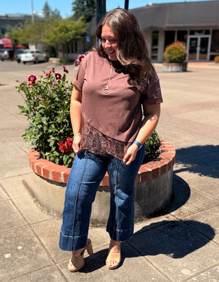 Greta Lace Tee
