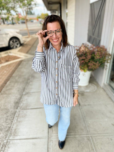 Pin Stripe Blouse