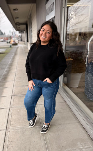 Backroad Mid Rise Crop Jean