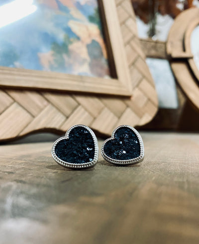 Heart Stud Earring