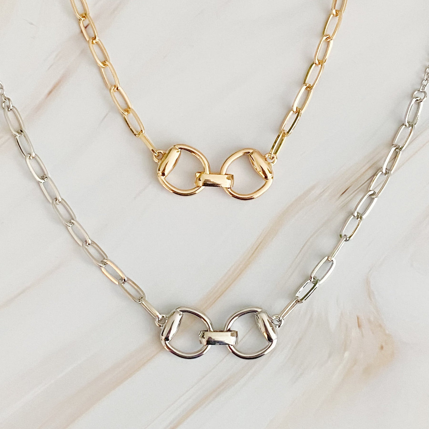 Equestrian Chain Necklace