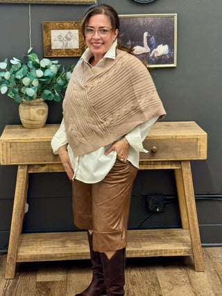 The Willow Sweater Poncho